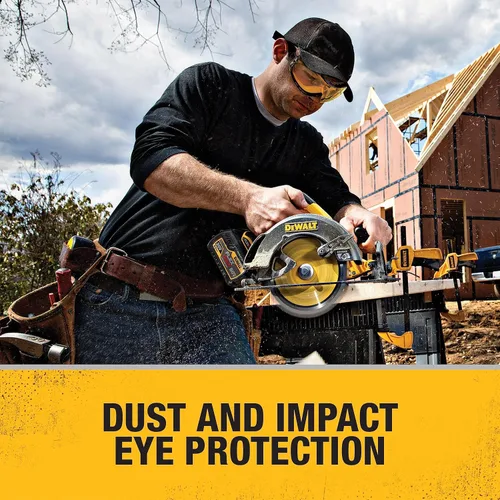 Miniatura 10 de Dewalt DPG82 Concealer - Gafas de seguridad antivaho de doble molde - 1 par