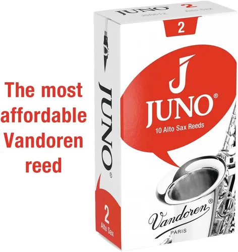 Miniatura 2 de Vandoren JUNO Cañas para saxofón alto, fuerza 2, caja de 10, JSR612
