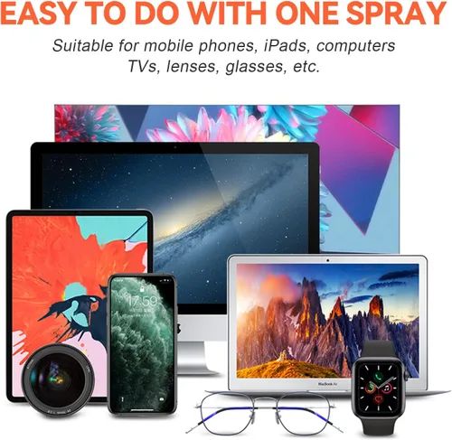 Miniatura 6 de Botella de espray limpiador de pantalla portátil mini, botella atomizadora limpia para teléfono, tableta, pantalla de computadora tamaño de viaje