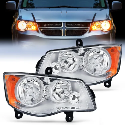 Miniatura 9 de Nilight Conjunto de faros delanteros para 2011 2012 2013 2014 2015 2016 2017 2018 2019 Dodge Grand Caravan 2008-2016 Chrysler Town & Country