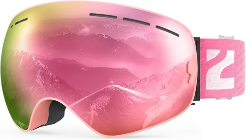 Miniatura 8 de ZIONOR X - Gafas de esquí - Gafas de snowboard con lente desmontable OTG para hombres, mujeres y adultos