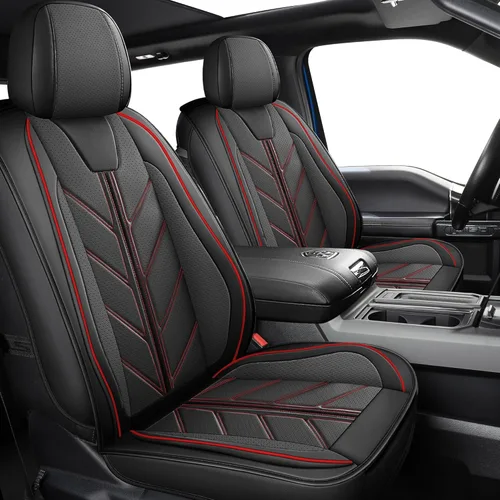 Miniatura 10 de Fundas para Asientos de Camioneta Compatibles con Dodge Ram 1500 2009-2024 Fundas de Asiento de Cuero Sintético para Camioneta Personalizadas