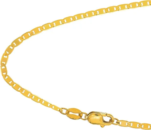 Miniatura 5 de Collar de cadena Mariner de oro amarillo macizo de 14 quilates de 0.067 in - 16, 18, 20, 24 pulgadas