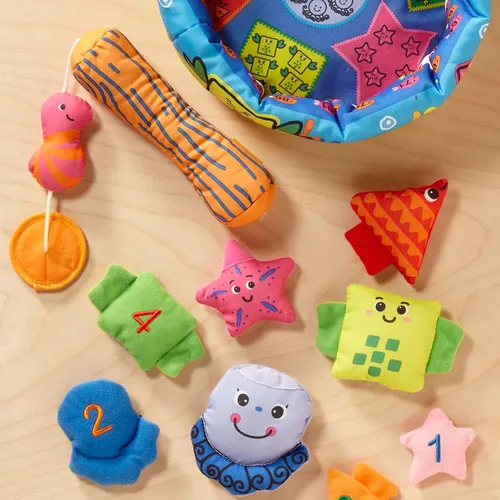 Miniatura 10 de Melissa & Doug K's Kids Fish and Count Juego de aprendizaje con 8 peces numerados para atrapar y liberar