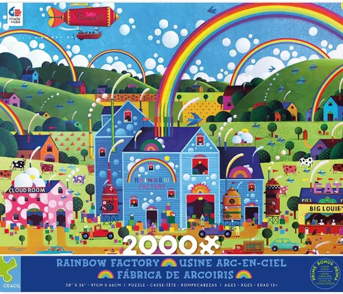 Miniatura 2 de Ceaco - Rainbow Factory - Rompecabezas de 2000 piezas