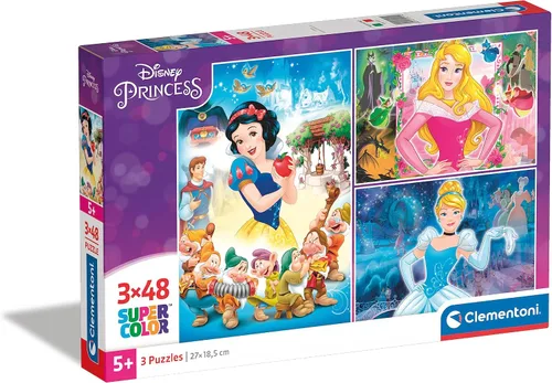 Miniatura 12 de Rompecabezas de 3 x 48 piezas - Disney Classic