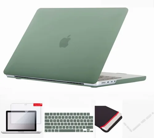 Miniatura 26 de Se7enline Funda rígida compatible con MacBook Pro 2021-2025 de 14 pulgadas para A3434 A2442 A2779 A2918 A2992 A3112 A3401 M5 M4 M3 M2 M1 y teclado