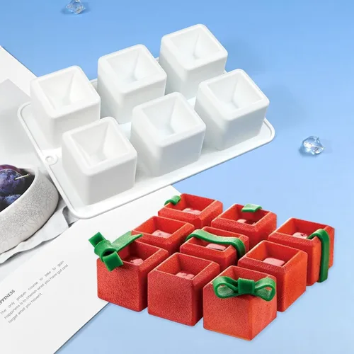 Miniatura 11 de mostsom Molde de silicona para mousse, molde de mousse de forma redonda, molde de silicona para tartas, herramienta para hornear, postre