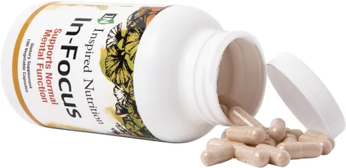 Miniatura 5 de in-Focus - Apoya la claridad mental - Sin cafeína - 180 cápsulas