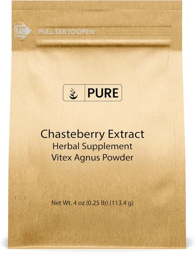 Miniatura 5 de PURE ORIGINAL INGREDIENTS Extracto de Chasteberry (1 libra) Vitex Agnus-Castus árbol, sin OMG (paquete de 2)