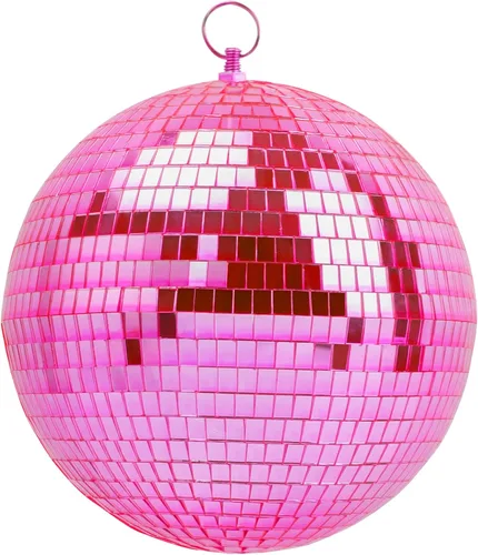 Miniatura 8 de Paquete de 14 bolas de espejo, adornos de bola de disco colgantes para DJ, escenario, club, boda, vacaciones, decoración de fiesta, hogar, 6