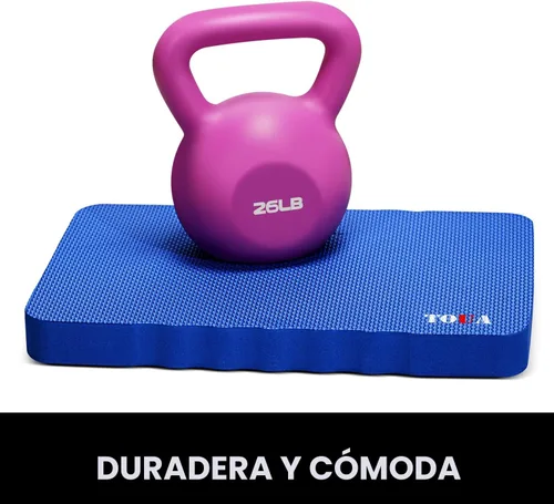Miniatura 5 de Almohadilla para arrodillarse gruesa extra grande de espuma de alta densidad cómoda para trabajo, jardinería, yoga, ejercicio, jardín, almohadilla
