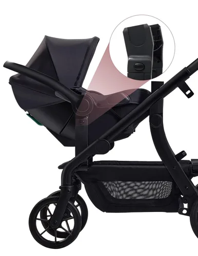 Miniatura 6 de Adaptadores de asiento de cochecito Momcozy Solo ChangeGo Modelos compatibles para: Joie GEMM, Cybex, Nuna, modelos específicos de Bugaboo