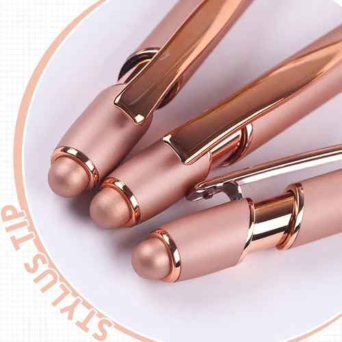 Miniatura 8 de YOXMJDB Bolígrafos Stylus para pantallas táctiles, paquete de 12 bolígrafos de oro rosa inspiradores, bolígrafos de punta media de 1.0 mm