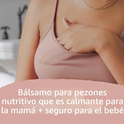 Miniatura 2 de The Honest Company Mama Calm Your Nip Balm, crema nutritiva calmante para pezones para lactancia, piel de bebé sensible naturalmente derivada