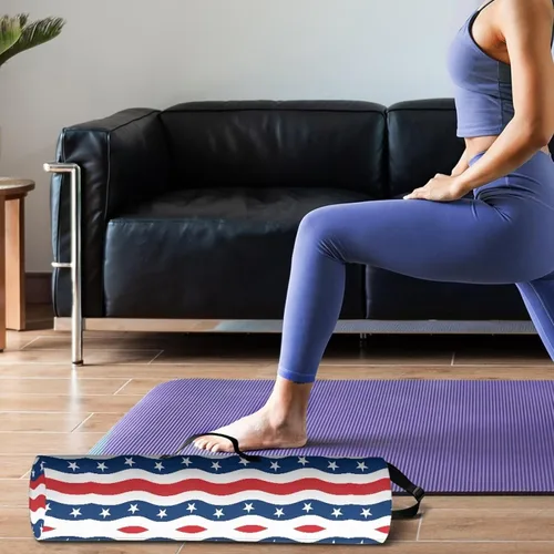 Miniatura 5 de Bolsa para esterilla de yoga para mujeres y hombres, con cremallera completa, bolsa de transporte para esterilla de yoga para clase de entrenamiento
