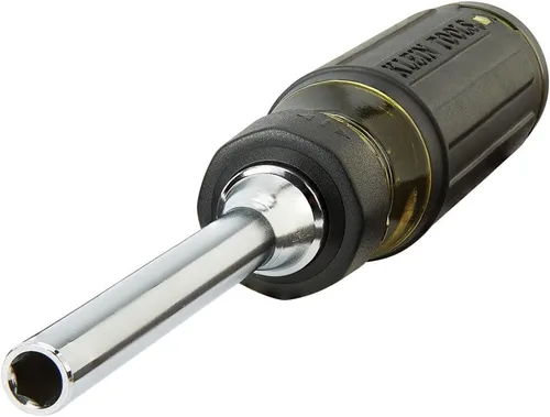 Miniatura 12 de Klein Tools 32305 - Destornillador de trinquete multibroca, herramienta 15 en 1 con puntas Phillips, ranuradas, cuadradas, Torx y combo