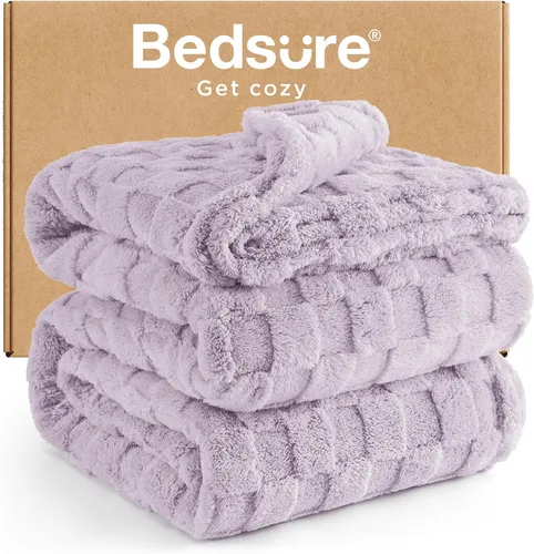 Miniatura 66 de Bedsure GentleSoft - Manta verde salvia para sofá, manta de forro polar a cuadros, regalos de Navidad para mujeres, hombres y niñas, bonita manta