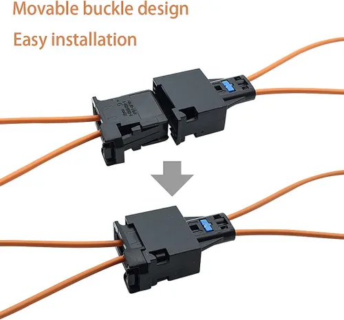 Miniatura 4 de Dispositivo de diagnóstico con conector de bucle de fibra óptica, adaptador hembra y macho para Benz Audi Mercedes BMW VW Porsche Mercedes Benz