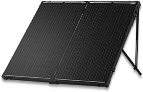 Miniatura 9 de Renogy - Panel solar portátil de 100 vatios y 12 voltios con controlador de carga impermeable de 20 A, maletín solar plegable de 100 W con soporte