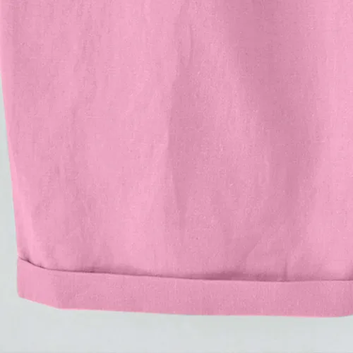 Miniatura 40 de Pantalones cortos sólidos con control de barriga, casuales, con cordón, cómodos, para mujer, pantalones cortos ligeros de verano para correr 2023