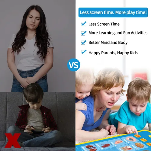 Miniatura 3 de My Body - Póster educativo interactivo para niños pequeños y niños para aprender partes del cuerpo, órganos, músculos y huesos, 16 x 22 pulgadas