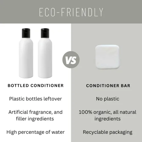 Miniatura 4 de Barra acondicionadora - Totalmente natural - Hidratar - Proteger - Suave y nutritiva - Suaviza y fortalece - Orgánica - Apto para veganos