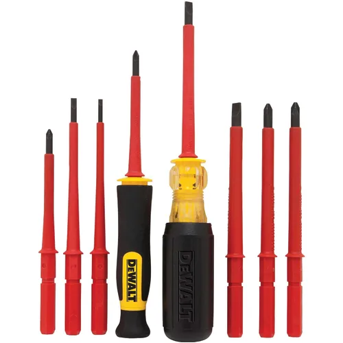 Miniatura 3 de DeWalt dwht66417 Desarmador aislado con Mango de vinilo – Juego de 10 piezas.