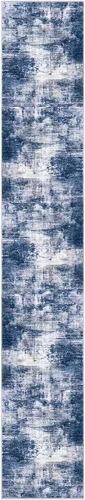 Miniatura 110 de IOHOUZE Alfombra abstracta lavable de 3 x 12 pies para pasillos, antideslizante para cocina, camino de entrada de lana sintética para interiores
