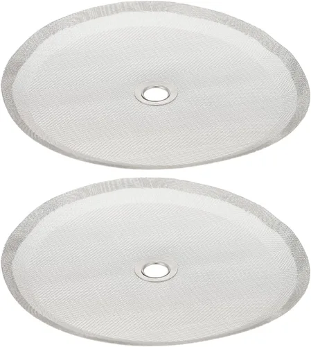 Hemobllo 2 filtros de malla de acero inoxidable pantallas de filtro de café para fácil preparación reemplazo para teteras accesorios