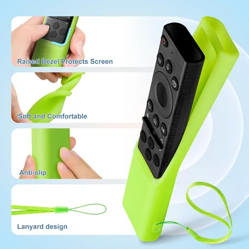 Miniatura 5 de Funda para mando a distancia de Samsung Smart TV, de silicona BN59-01385A (Paquete de 2)