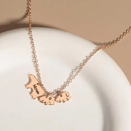 Miniatura 5 de MignonandMignon Mothers Day Mama Bear and Baby Bear Necklace Gift for Women Mom - SMBN