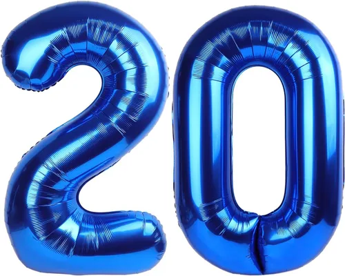 Miniatura 222 de Globo de cumpleaños número 4 dorado de 40 pulgadas, globos gigantes del número cuatro 14 24 34 40 44 2024, globos grandes de lámina de mylar para Oro