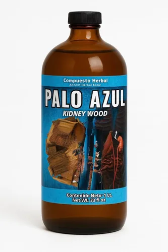 Suplemento tónico herbario Palo Azul Kidneywood (palo azul) Reforzado 900ML Tónico herbario antiguo