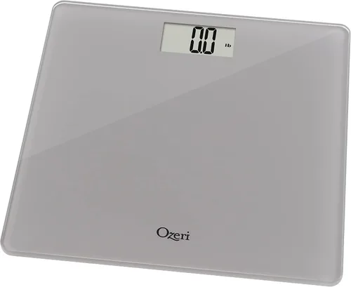 Miniatura 7 de Ozeri Báscula de baño de precisión, 440 libras 440.9lbs, en vidrio templado, con tecnología de sensor de 1.76oz, 0.1 libras 0.1lbs y tara