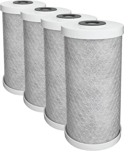 Miniatura 9 de EcoPure EPW4C - Filtro de agua de repuesto para todo el hogar, ajuste universal, se adapta a la mayoría de los principales sistemas de marcas