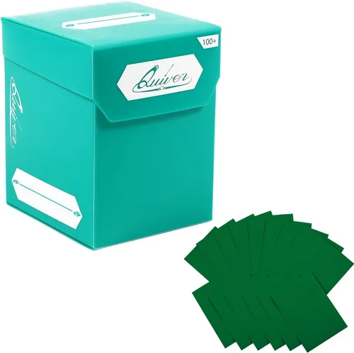 Miniatura 16 de Quiver Time Más de 100 bloques de cartas coleccionables estándar para MTG Deck y otras tarjetas TCG, juego de 5 cajas de cartas Commander con 2 rojo