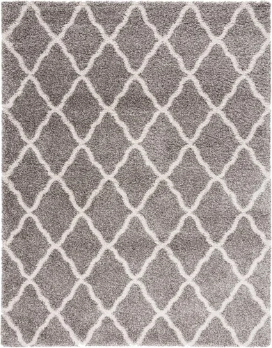 Miniatura 47 de SAFAVIEH Hudson Shag Collection - Alfombra extragrande de 11 x 15 pies, diseño de enrejado, no desprende pelusa y de fácil cuidado, 2 pulgadas