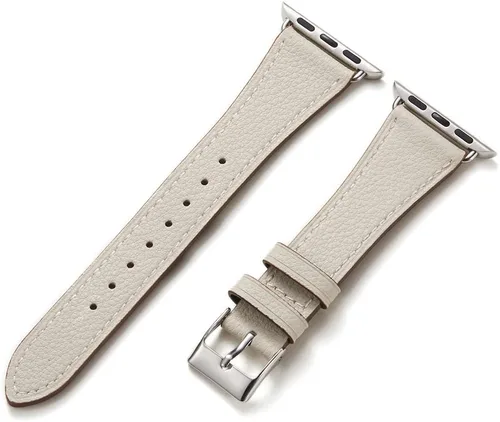 Miniatura 25 de HANDODO Italian Genuine Leather Band Women for Apple Watch Series 11 10 9 8 7 6 5 4 3 2 1 SE SE2 Ultra 2/3, SGS Certified Dressy Bracelet Cute Strap