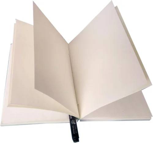Miniatura 5 de E-Tailor Journal Refill - Handmade Cotton Paper Leather Diary Inserts -Unlined Acid/Tree Free 130gsm White- 200 pages (6x8)