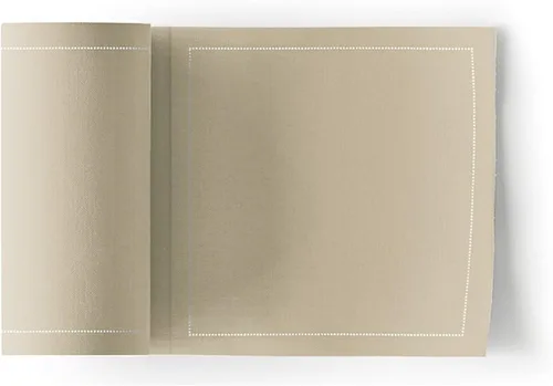 Miniatura 16 de Servilleta de Cóctel de Algodón - 4.5 x 4.5 in - 50 unidades por rollo - Curry