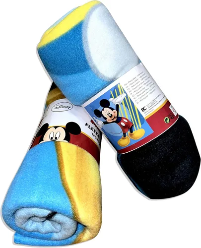 Miniatura 6 de Disney Mickey Mouse Little Explore Happy Face - Mantas acogedoras de 40 x 60 pulgadas