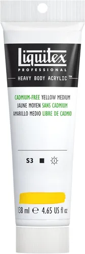 Miniatura 198 de Liquitex Pintura Acrílica Profesional de Cuerpo Pesado, Tubo de 2 oz (59ml), Rojo Fluorescente