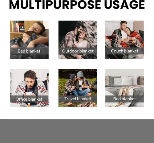 Miniatura 5 de Manta personalizada con fotos, manta personalizada de collage de 8 fotos, manta personalizada con imágenes, para memoria familiar, cumpleaños