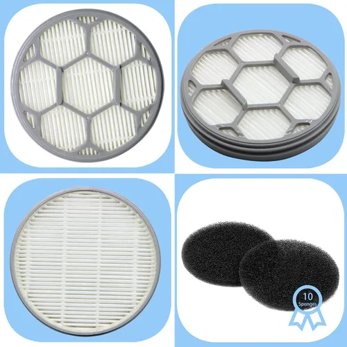 Miniatura 4 de 2 filtros HEPA y 10 filtros de esponja de repuesto para Neakasa/Neabot P1 Pro Kit de aseo de mascotas y aspiradora