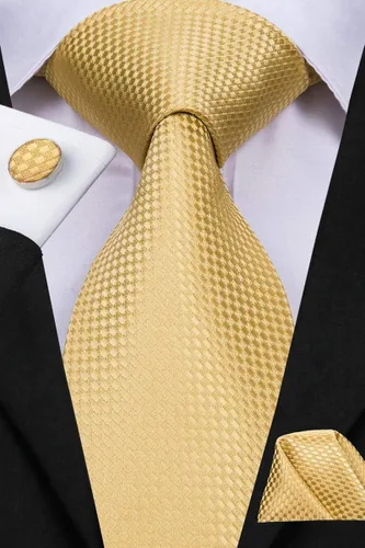 Miniatura 3 de Dubulle Conjunto de corbata de seda paisely para hombre con corbata y bolsillo cuadrado