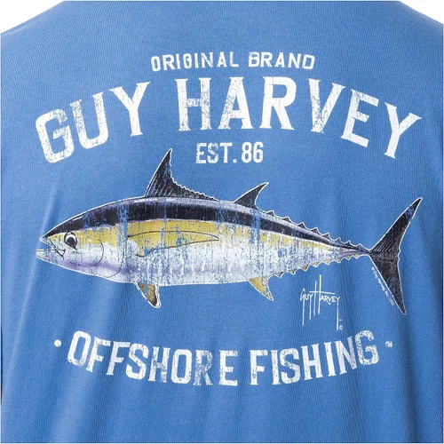 Miniatura 3 de Guy Harvey Camiseta de manga corta Offshore Fish Collection para hombre