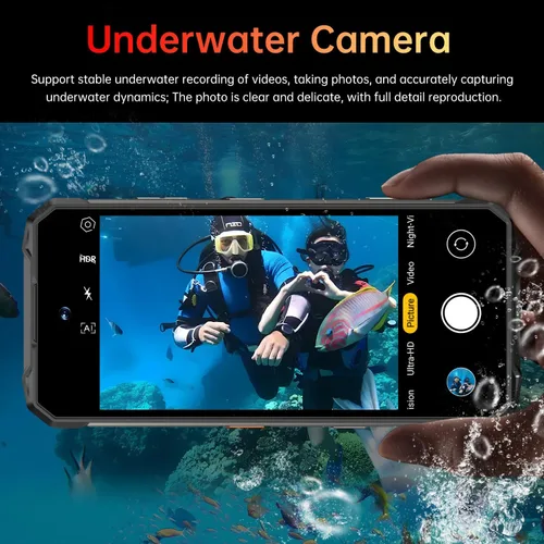 Miniatura 6 de 16PROMA X 32+1TB Rugged Armor Teléfono Celular Desbloqueado, Smartphone Pantalla HD 6.99" Android 15 Batería 22000mAh Teléfono Desbloqueado AI, Face