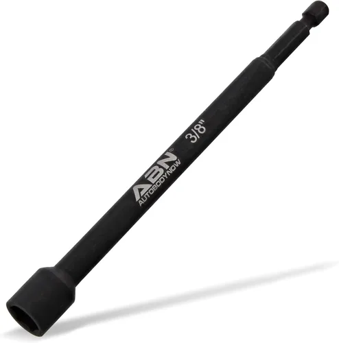 Miniatura 9 de ABN Herramienta de destornillador de tuerca de impacto de 1/2 pulgada – SAE 6 pulgadas de vástago largo, puntas magnéticas, vástago hexagonal de 1/4