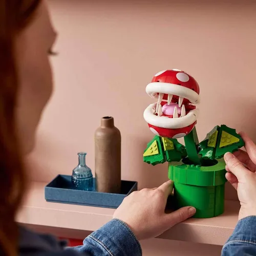 Miniatura 2 de LEGO Super Mario - Juego de construcción de plantas de piraña para adultos, Mario coleccionable para hombres y mujeres, a partir de 18 años, regalo